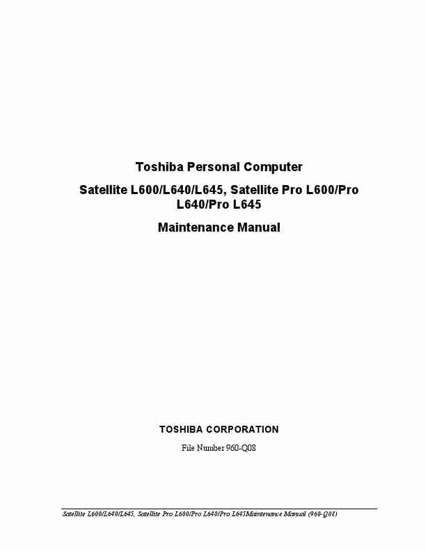 Toshiba Personal Computer PRO L600-page_pdf